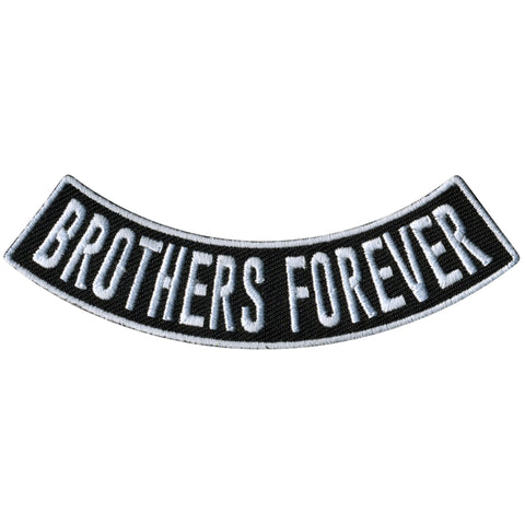 Hot Leathers Brothers Forever 4” X 1” Bottom Rocker Patch