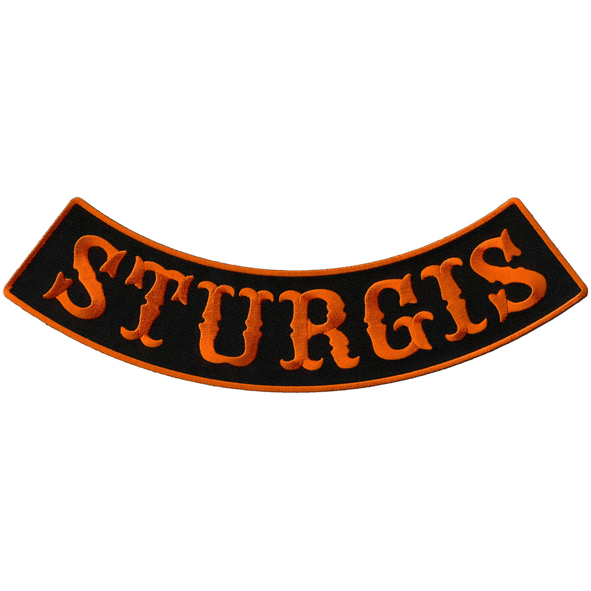 Hot Leathers PPM5155 Sturgis 12” X 3” Bottom Rocker Patch