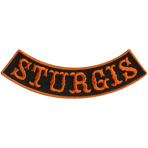 Hot Leathers Sturgis 4” X 1” Bottom Rocker Patch