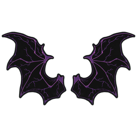 PATCH BAT WINGS 7"