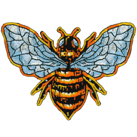 Hot Leathers Honey Bee 3.5" Patch