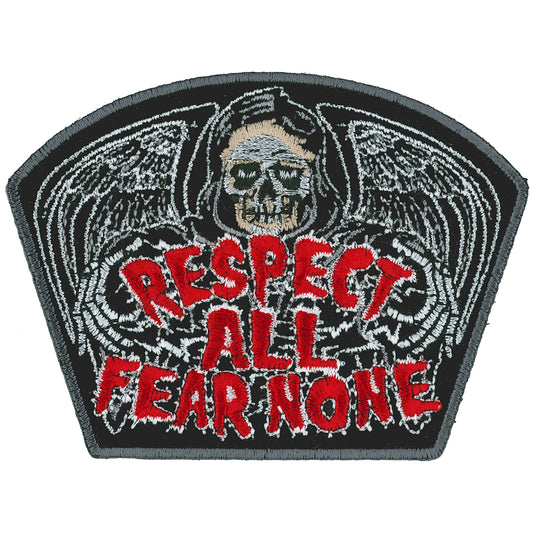 Hot Leathers Respect All Fear None 4" Patch