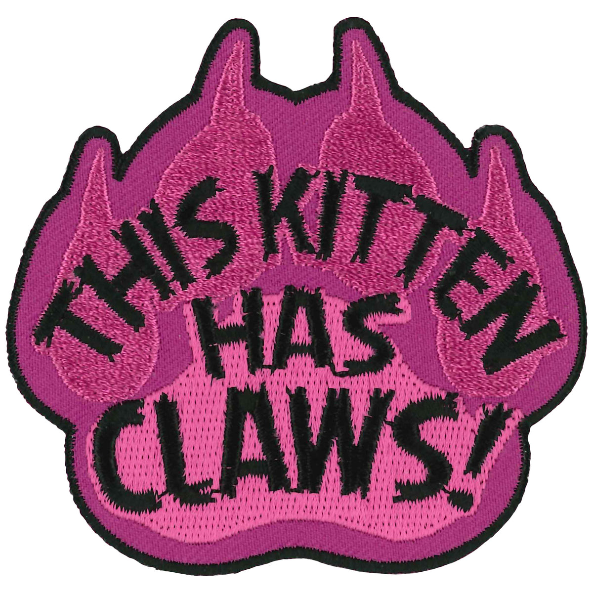 Hot Leathers Kitten Claws Patch