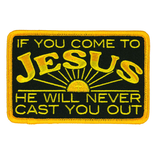 Hot Leathers Come to Jesus 4" Patch