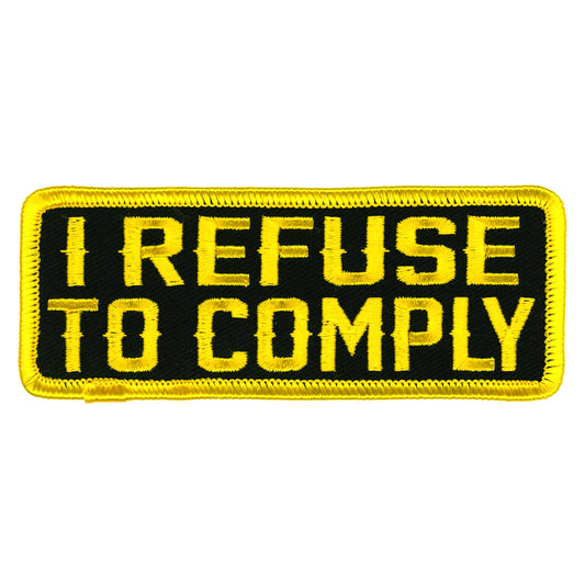 Hot Leathers 4" Refuse to Comply