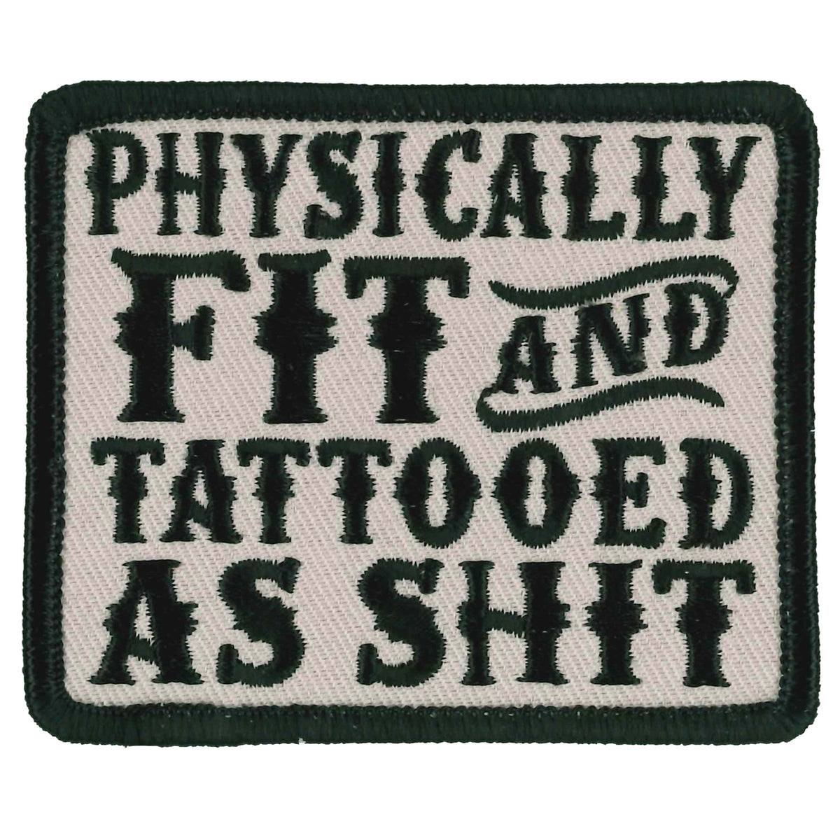 Hot Leathers 3" Tattooed as Shit Patch