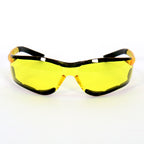 Hot Leathers Safety Wings Sunglasses with Yellow Lenses