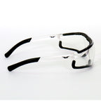 Hot Leathers Safety Wings Glasses with Clear Lenses