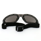 Hot Leathers Safety Sunglasses Goggles with Smoke Mirror Lenses