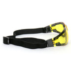 Hot Leathers Safety Sunglasses Goggles with Yellow Lenses
