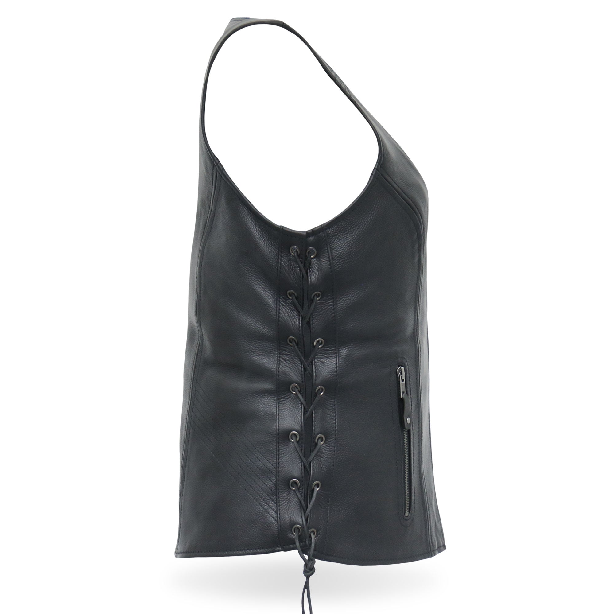 Vest Side Lace Leather Extenders - Set of Two 