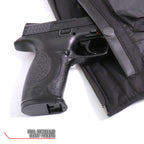 Hot Leathers VSL1015 Ladies Studded Black Motorcycle style Leather Biker Vest with V-Neck Design