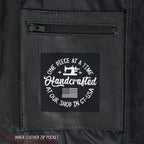 Hot Leathers VSL5002 USA Made Ladies Leather Motorcycle Biker Vest with Side Lace