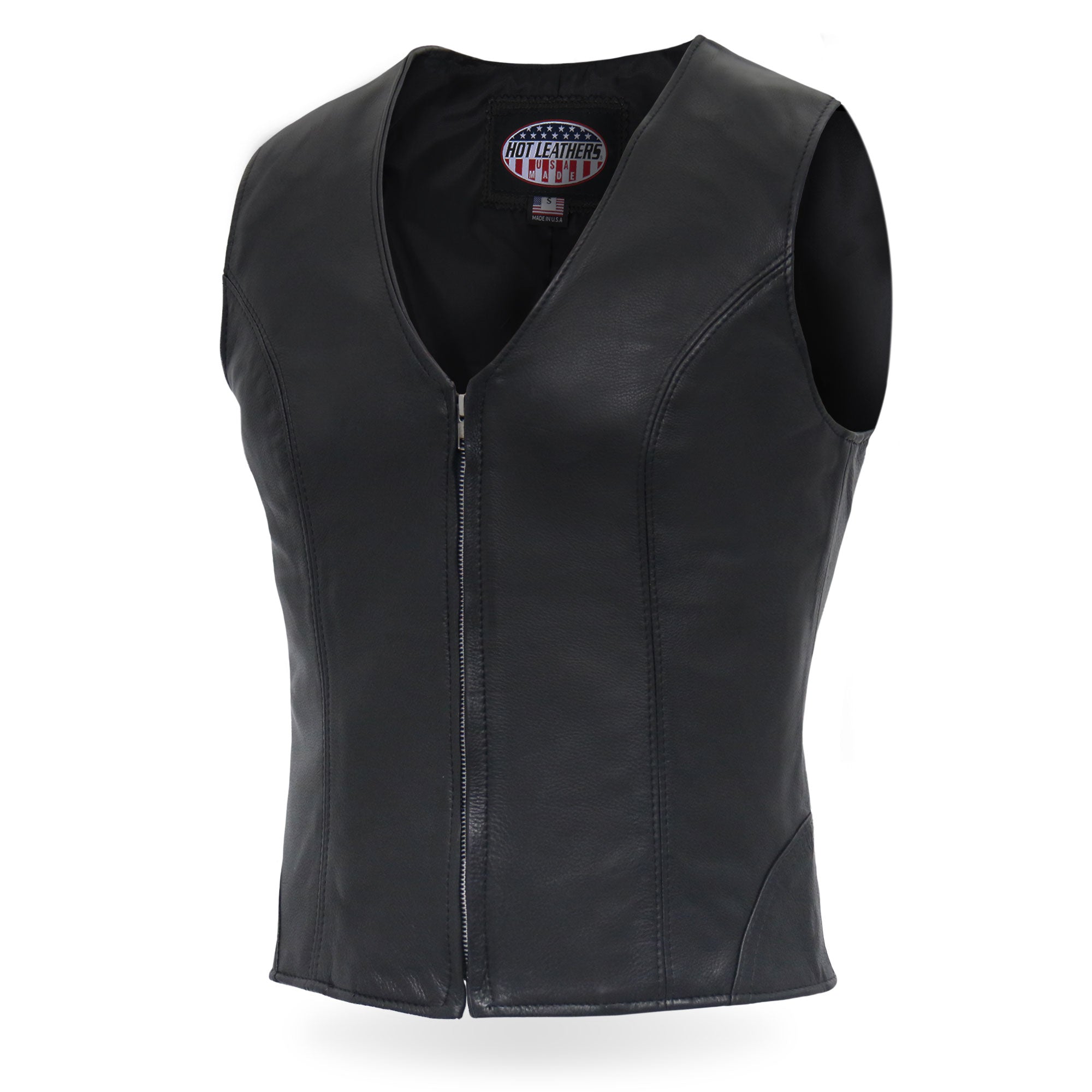 Leather vest Louis Vuitton Black size 50 FR in Leather - 33108688