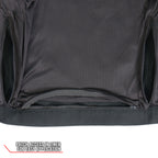 Hot Leathers VSM6201 Men's Black 'Conceal and Carry' Motorcycle Club style Hooded Denim Biker Vest