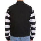 VEST M DENIM STRIPED SLEEVE CC
