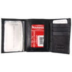Hot Leathers Leather Tri-Fold Wallet