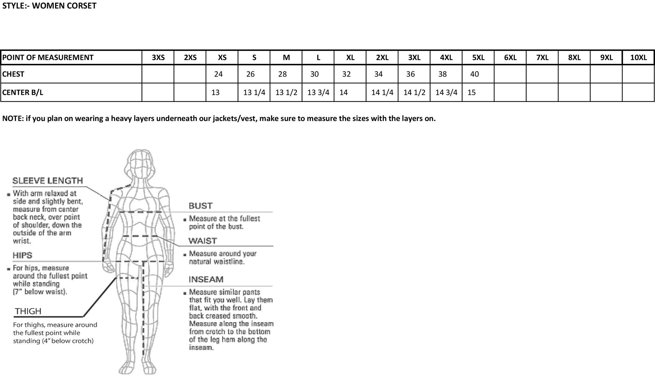 Milwaukee Leather MLL4590 Women's Black Lambskin Leather Zipper Front Corset with Spiked Studs - Milwaukee Leather Womens Leather Corsets