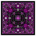 Hot Leathers BAB1071 Ladies Pink Paisley Skulls Bandana