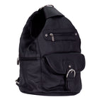 Hot Leathers BPA1011 6 Pocket Leather Backpack Purse