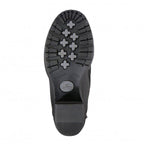 Hot Leathers Ladies 5-inch Black Studded Ankle Leather Boots with Side Zippers BTL1003