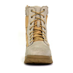 Hot Leathers Mens Military Desert Tan Side Zip Boot BTM1013