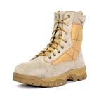 Hot Leathers Mens Military Desert Tan Side Zip Boot BTM1013