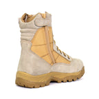 Hot Leathers Mens Military Desert Tan Side Zip Boot BTM1013