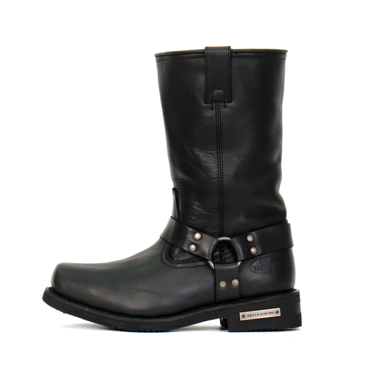 NEW! $200 Masterson Boot Co Black Leather Motorcycle Harness Pull On Boots 15 Amazon.com: Dream Apparel Men main image 3