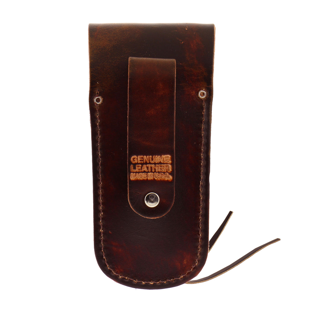 Hot Leathers CSF1002 Brown Leather Laced Knife Case