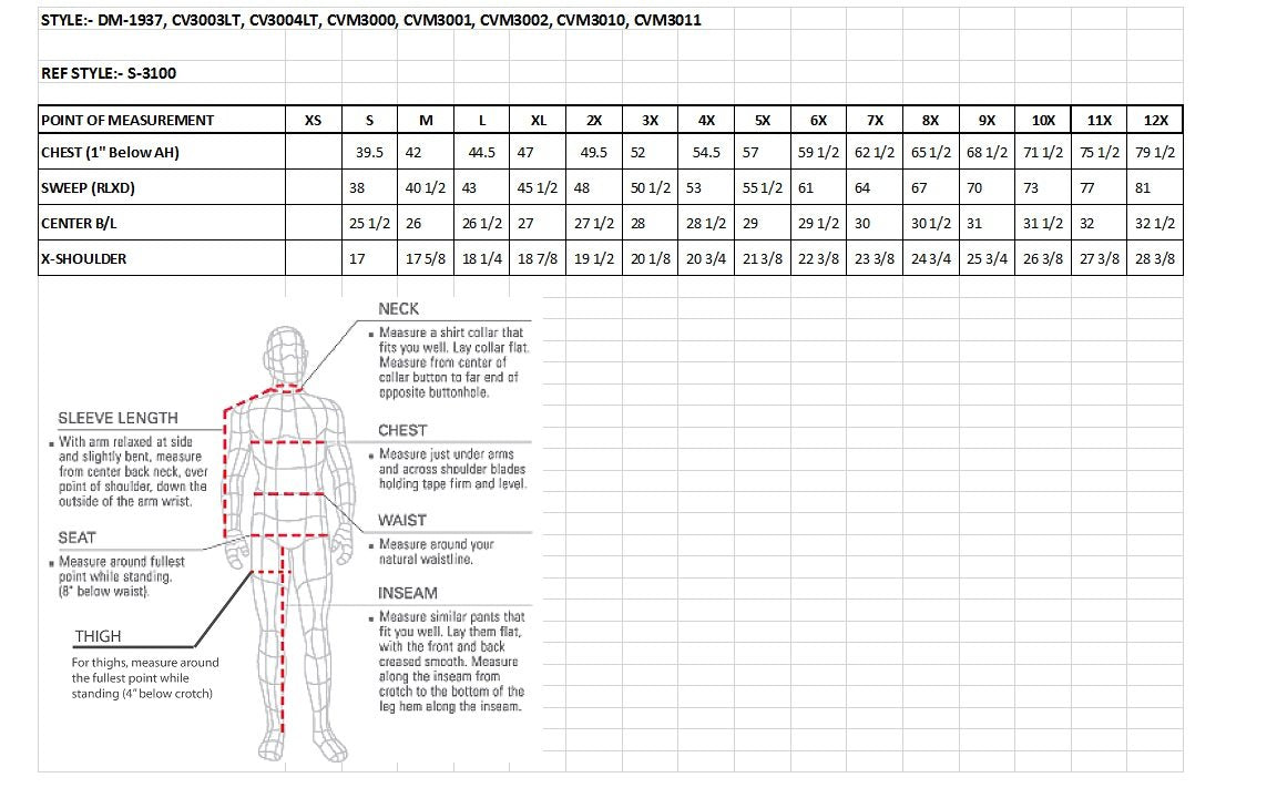 Club Vest CV3004LT Men's Blue Denim Collarless Vest with Concealed Snaps and Hidden Zipper