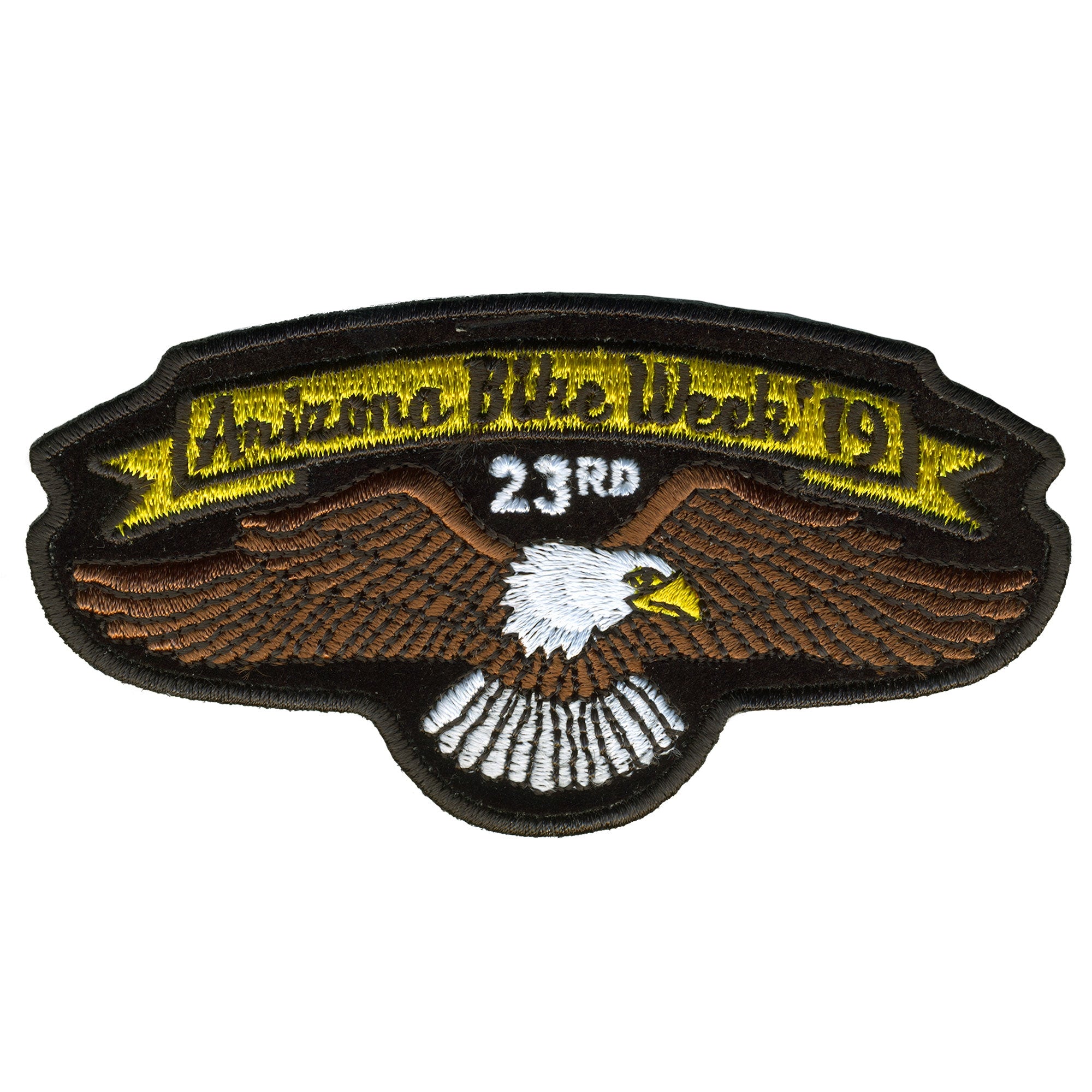 Pow Mia Eagle Patch, Large Patches for Back of Motorcycle Jackets and Vests