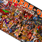 Hot Leathers FGA1027 Bar Scene Biker Flag