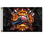 Hot Leathers FGA1056 Fire Fighter Flag