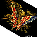 Hot Leathers FGA1058 2nd Amendment Eagle Flag
