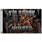 Hot Leathers FGA1064 Coming For My What Flag