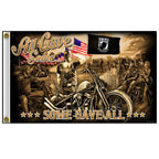 Hot Leathers FGA1074 Remembrance Flag