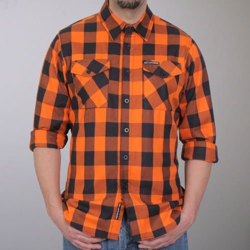 black and orange dress shirt Ladies Black and Orange Flannel Shirt