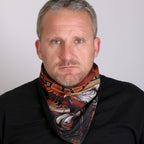 Hot Leathers FWC1003 Storm Cloud Eagle Face Wrap Neck Warmer