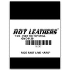 Hot Leathers GMD1129 'Over the Top, Ride Fast- Live Hard' Black T-Shirt