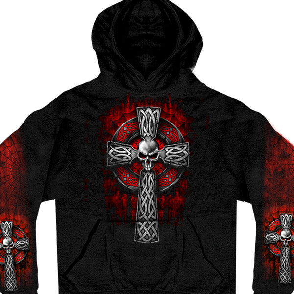 GUESS Men’s Multic Hoodie Sweatshirt – Classic Pullover Hoodie With Embroidered Logo - View #6