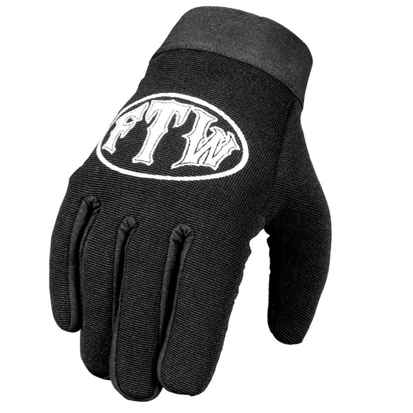 Hot Leathers FTW Mechanic Gloves in Black Size Large