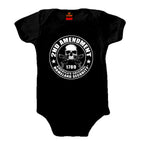 Hot Leathers GYS1053 2nd Amendment America's Original Homeland Security Baby Bodysuit