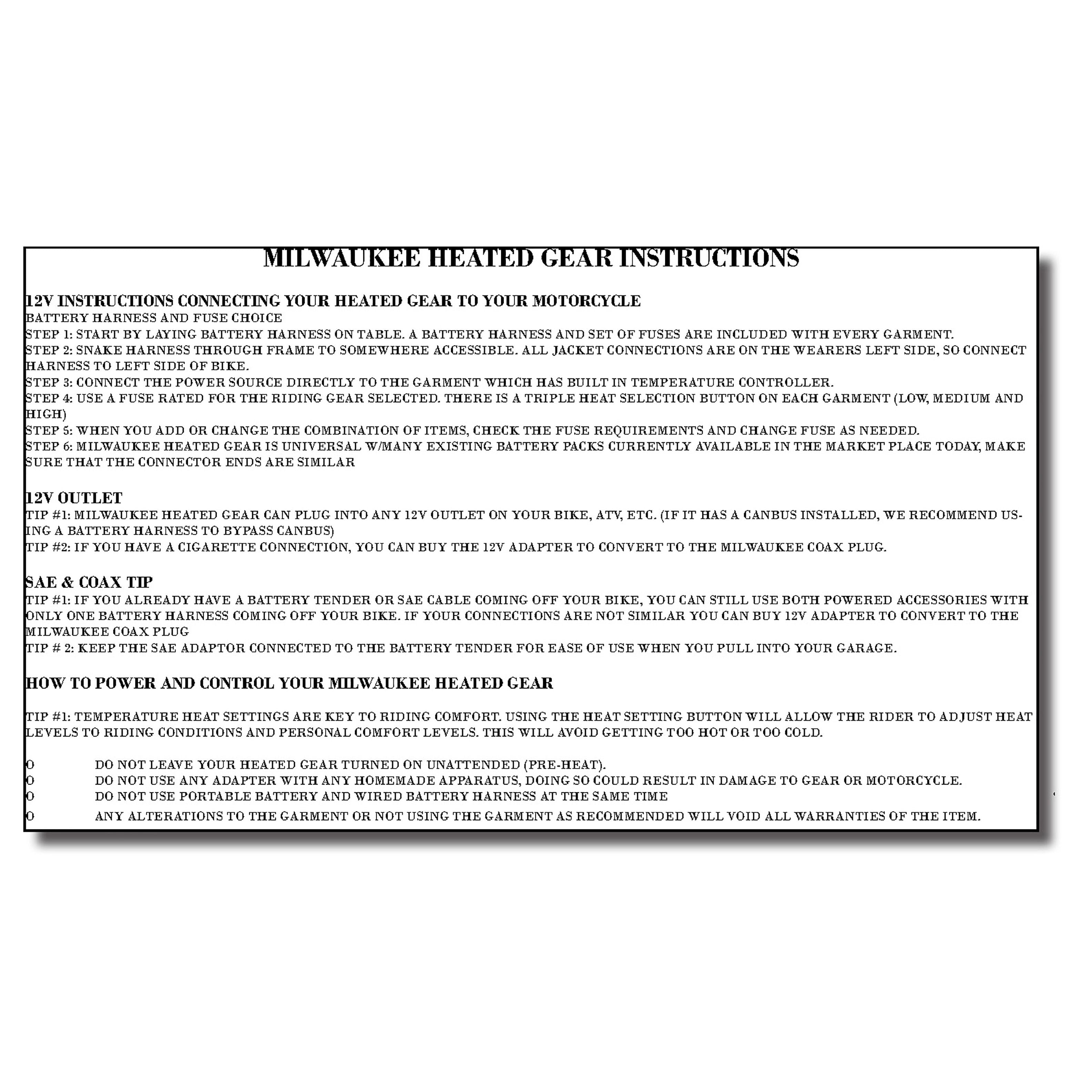 Milwaukee Leather MPM1713SET Men's Black 'Heated' Zipper Front Hoodie (Battery Pack Included)