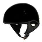 Hot Leathers HLD1004 'POW' Gloss Black Motorcycle DOT Skull Cap Helmet