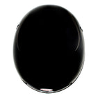 Hot Leathers HLD1036 'Flames' Gloss Black Motorcycle DOT Skull Cap Helmet