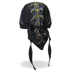 Hot Leathers Skull Cavern Lightweight Headwrap HWH1019