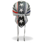 Hot Leathers Thin Line Stars and Stripes Flag Lightweight Head Wrap HWH1097