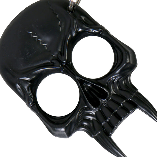 Hot Leathers KCC2002 Black Skull Key Chain