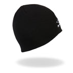 Hot Leathers KHB1010 Skull and Crossbones Knit Cap